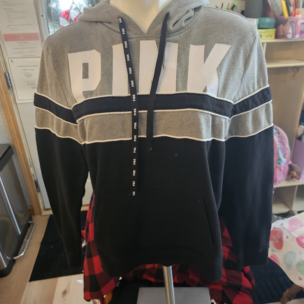 Pink hoodie